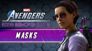 Marvel's Avengers - OPERATION TAKING AIM - MASKS