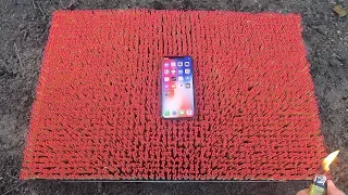 IPHONE X OVER 10 000 MATCHES! Amazing Experiment