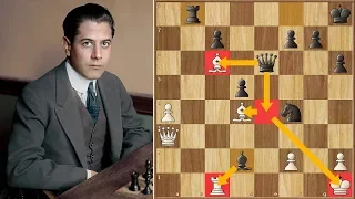 There's Nothing to Do Here | Tarrasch vs Capablanca | St. Petersburg (1914)