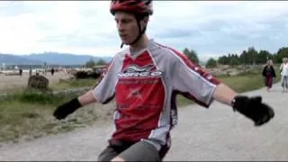 Unicycling with Kris Holm