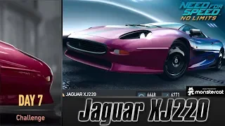 Need For Speed No Limits: Jaguar XJ220 | Proving Grounds (Day 7 - Challenge)