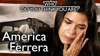 America Ferrera tries to find more about her estranged father