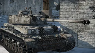 War Thunder Realistic Battle Panzer IV J 3.7 Gem