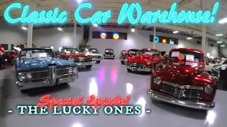 INCREDIBLE Classic Car Warehouse!!! - Classic Car DEALERSHIP!!! - The Lucky Ones!