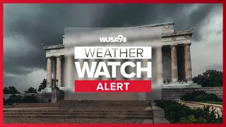 TORNADO WATCH covers DMV through 9 pm