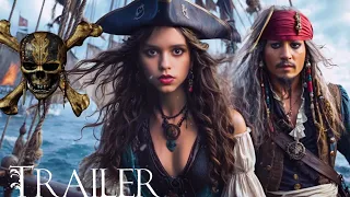 Pirates Of The Caribbean 6 Beyond The Horizon - First Trailer Jenna Ortega Johnny Depp 2024