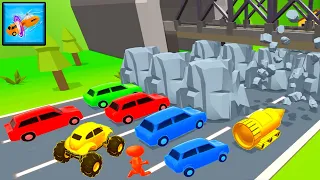 Shape shifting 🏃‍♂️🚗🚲🚦 All Levels Gameplay Walkthrough Android,ios New Update FMG25