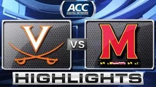 Virginia vs Maryland Basketball Highlights 2/10/13