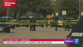 Witness describes scene after 3 HPD officers shot in Third Ward