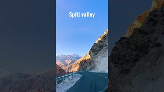 spiti valley | spiti valley road trip | #shorts #spitivalley