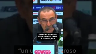 Il SARRISMO secondo la MOGLIE di Sarri😅😂 #calcio #sslazio #sarri