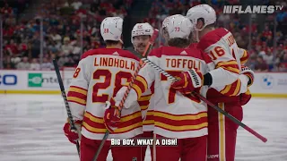 Huberdeau and Weegar mic'd up in their return to Florida