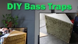 DIY Bass Traps: Home Studio Room Acoustics