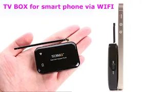 WIFI TV box for ISDB T and DVB T Android and Apple IOS device Siano TV Meron