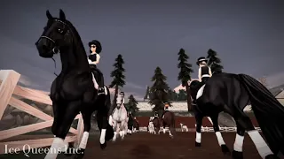 Клип с тренировки Ice Queens Inc/Star Stable Online