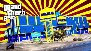 CASA COMPRATA! ANDIAMO DA IKEA!! - GTA 5 MOD VITA REALE⁴ #35