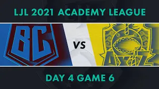 BC.A vs AXZ.A｜LJL 2021 Academy League Day 4 Game 6