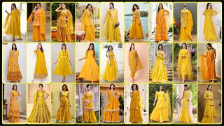 💛 2023 Haldi Function Dress Ideas | Latest Party Wear Haldi Dress Designs | 2023 New Trending Suit