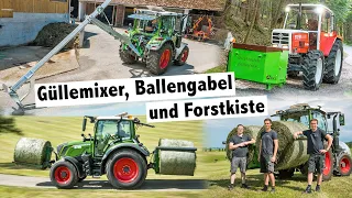 Güllemixer, Forstkiste und Ballengabel von RKL Maschinenbau