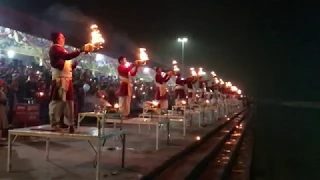 Triveni Ghat Sandhya Ganga Aarti - Rishikesh Haridwar