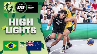 Brazil v New Zealand | Men | Highlights | Crelan FIBA 3x3 World Cup 2022