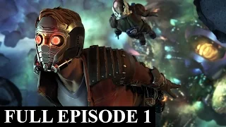 Marvels Guardians of the Galaxy The Telltale Series Full Episode 1 Tangled Up in Blue Walkthrough