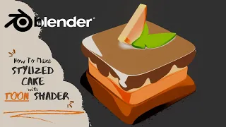 How to Make a Stylized Cake in Blender with Toon Shading