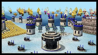 EMPIRE EARTH: 1 VS 7 HARD COMPUTERS - PREHISTORIC TO NANO