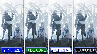 Nier Replicant | PS4 - ONE - PS4 Pro - ONE X | Graphics Comparison & FPS