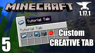 Forge 1.17.1 Modding Tutorial | CREATIVE TAB | Forge Modding 1.17.1 #5