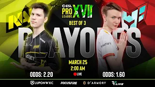 LIVE: NaVi vs Heroic (BO3) | Playoffs | ESL Pro League Season 17 [ENG/FIL]