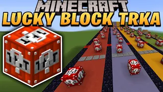 LUDA TNT LUCKY BLOCK TRKA U MINECRAFTU SA MLAĐIM BRATOM! - Lucky Block Mod - Modovana Mini Igra