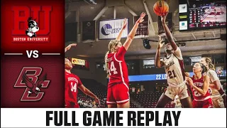 Boston University vs. Boston College Full Game Replay | 2022-23 ACC Women’s Basketball