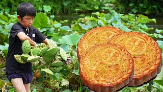 秋风带来一阵桂花香，烤缸飘出一股月饼香，中秋近，月饼应。提前祝大家伙团圆安康