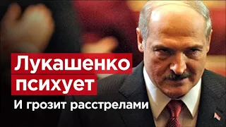 Выборы в Беларуси пошли не по сценарию власти / Лукашенко писихует и грозит расстрелами