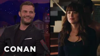 Dakota Johnson Taught Jamie Dornan How To Take Off Her Underwear | CONAN on TBS