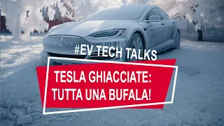 Tesla ghiacciate: tutta una bufala!