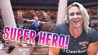 Donna Moore is a real-life SUPER HERO | Clear score x Giants Live