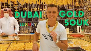 Dubai Gold Souk. O Maior Mercado de Ouro do Mundo.
