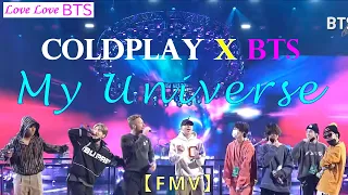 My Universe BTS Focus- Coldplay [Eng.Sub. 日本語字幕] Mv