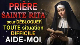 Prière à SAINTE RITA 🙌STE RITA pour DÉBLOQUER TOUTE situation DIFFICILE