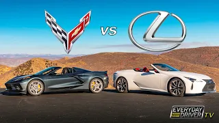 C8 Corvette vs Lexus LC 500 - Cars for Golf? - Everyday Driver Season 8