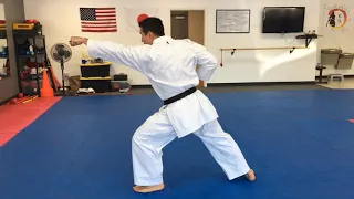 Wado Ryu techniques 6th Kyu and 5th Kyu, Kazoku Karate Dojo