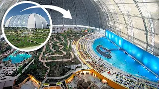 Tropical Islands Resort in a German Blimp Hangar