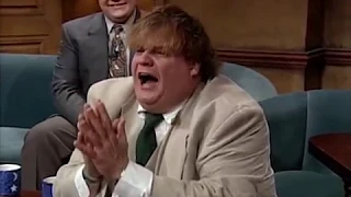 Chris Farley's President Biden Impersonation is Flawless.