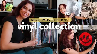 MY RECORD COLLECTION | taylor swift, led zeppelin, linkin park...