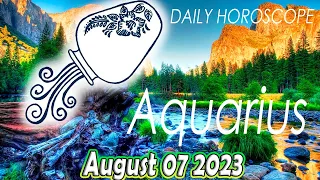 💗🪷💜DAILY HOROSCOPE💜🪷💗AQUARIUS  ✨🪐DAILY HOROSCOPE AUGUST 7 2023🪐✨🔯TAROT HOROSCOPE🔯