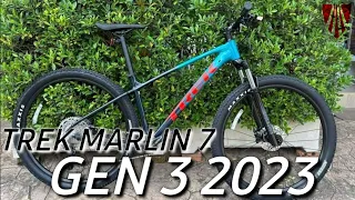 TREK MARLIN 7 | GEN 3 2023 | REVIEW OF SPECS AND COMPONENTS WITH WEIGHT AND PRICE