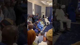 Moment when Tinubu is declared winner of Nigeria's 2023 presidential election
