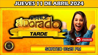 Resultado de EL DORADO TARDE del JUEVES 11 de Abril del 2024 #chance #doradotarde